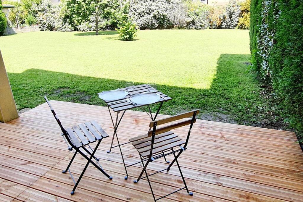 Charmant Appartement Avec Terrasse Et Jardin Au Calme Proche Bus Metro Toulouse Exterior foto